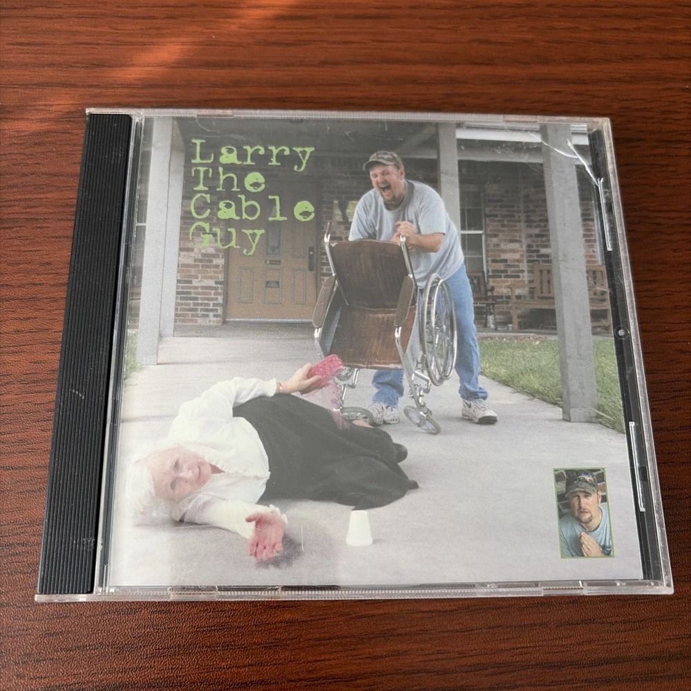 Larry The Cable Guy Lord, I Apologize CD 2001 Comedy Album Hip-O Records